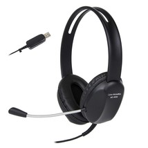 Cyber Acoustics Stereo USB Headset (AC-4006), Noise Canceling Microphone for PC  - £27.17 GBP