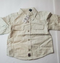 The Children&#39;s Place Button Up Shirt Vintage Vtg Stock 100% Cotton new n... - $11.99