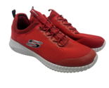 Skechers Men&#39;s Elite Flex Belburn Casual Sneakers 52529 Red/White Size 9M - $37.99