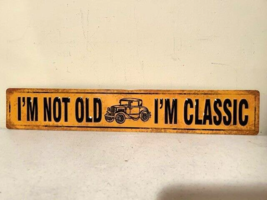 New Vintage style Classic Car Tin Sign image 2