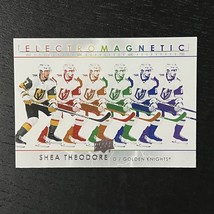 2021-22 Upper Deck Series 1 Hockey Shea Theodore Electromagnetic EM-26 - £1.53 GBP