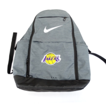 Nike Gris Brasilia Entraînement Sac à Dos BA5892-064 la Lakers Patch PC École - £18.93 GBP