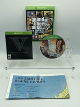 Grand Theft Auto V (Xbox One, 2014) Complete With Map Video Game - £7.60 GBP