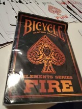 Collectible Playing Cards Deck Bicycle Made In USA Elements Series Fire - £15.35 GBP