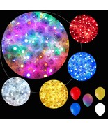 100Pcs Mini Led Lights, Led Balloons Light Up Balloons For Party Decorat... - £25.47 GBP