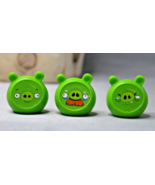 Angry Birds Game Pieces Replacement Parts Knock On Wood Set of 3 Pigs 2011 - £3.01 GBP