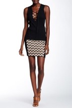 NEW Rag &amp; Bone Elaine Chevron Inset Knit Skirt, Pumice - MSRP $295.00! - £62.91 GBP