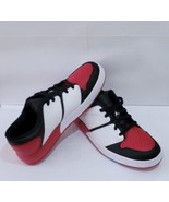 Air Jordan Nu Retro 1 Low Red/White Men’s Sneakers Size 9.5 DV5141-611 - £58.73 GBP