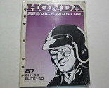 1987 Honda CH150 Elite150 Scooter Service Repair Shop Manual Factory OEM... - $39.99