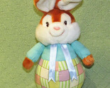 1989 BLOOMER BUNNY Stuffed Animal AMERICAN GREETINGS 12&quot; VINTAGE Toy Rabbit - $10.80