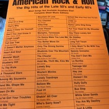 Americana Rock E Rollio: Volume 4 50&#39;S 60&#39;S Songbook Spartito Vedere Ful... - £14.25 GBP