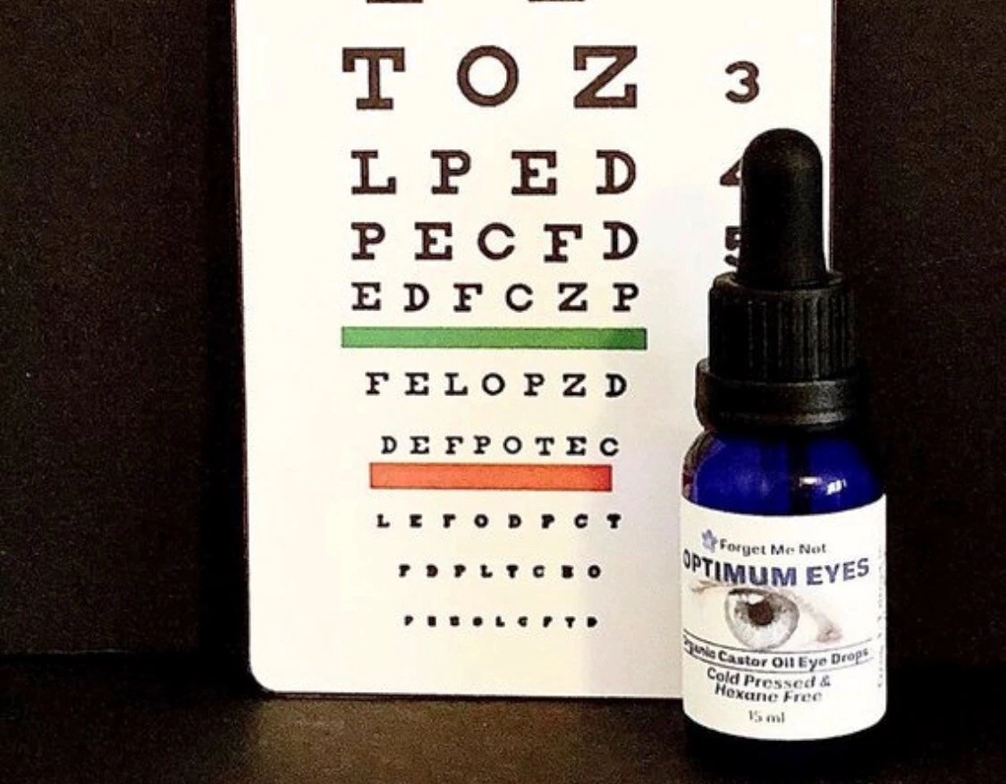 FMN Organic Castor Oil Eye Drops. Hexane Free. 100% Natural. Cold Pressed - $54.45 CAD
