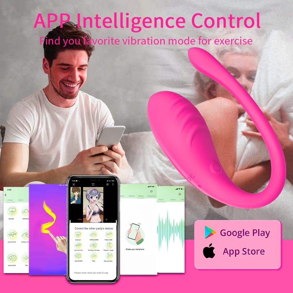 House Home 9 Speed APP Controlled Al As A  A Egg A Wearable A Adult s for Women  - £32.05 GBP