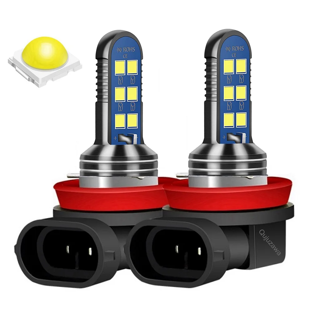 2Pcs New H11 H8 HB4 9006 H27 881 880 H3 High Quality LED Bulbs Auto Fog Lamps Ca - £102.61 GBP