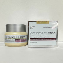 IT Cosmetics Confidence Cream-Anti-Aging Armour Facial Moisturizer 2.0oz - £31.89 GBP