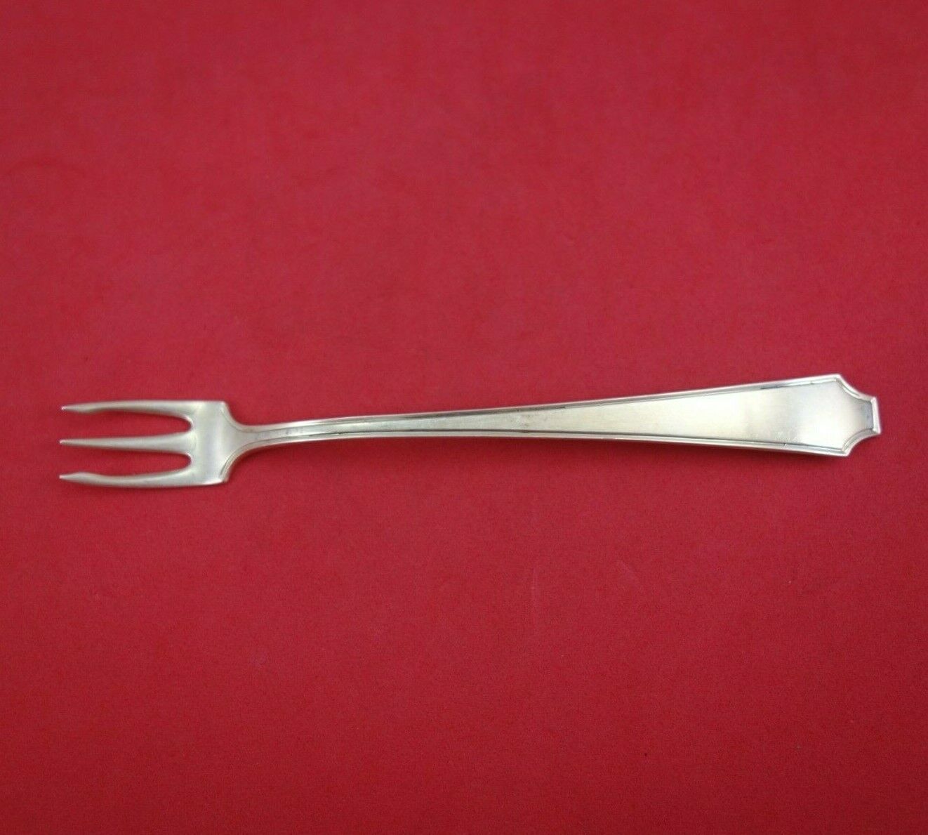 Jenny Lind by Whiting Sterling Silver Cocktail Fork 5 1/4" Vintage - £30.86 GBP