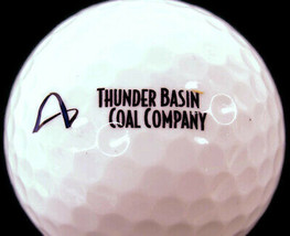 Thunder Basin Coal Company Logo Golf Ball (1) Titleist New Marked 2 - $9.89