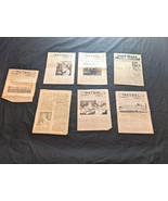 WWII Submarine Lot of 6 1938/1952 Patrol Papers, 1 1953 Tender News - $19.99