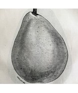 Clapps Favorite Pear 1863 Victorian Farming Agriculture Steel Plate Art ... - £39.30 GBP