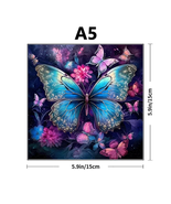 Colorful Butterfly Wooden Jigsaw Puzzles for Adults Kids, Unique Animals... - £11.64 GBP+