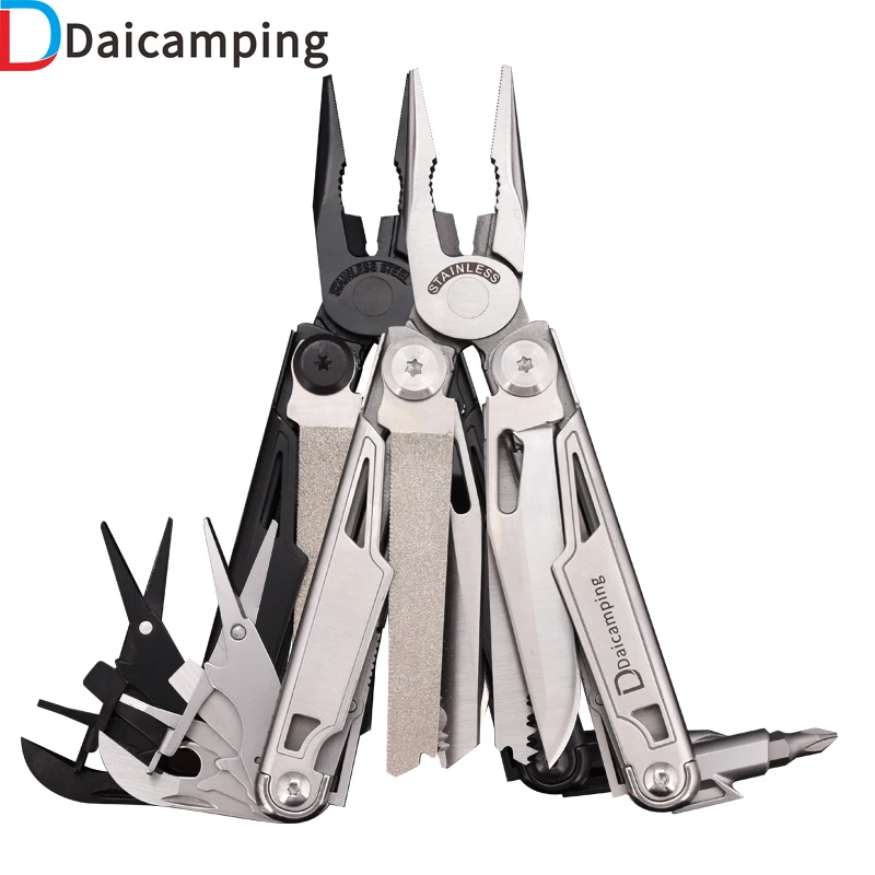 Daicamping DL12 Clip Multifunctional 7CR17MOV Folding Knife Hand Tools Sets - £42.67 GBP+