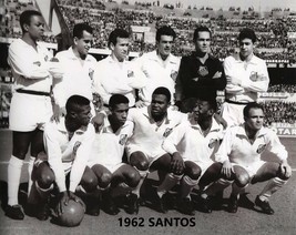 1962 Santos 8X10 Photo Soccer Football Picture Pele - £3.88 GBP