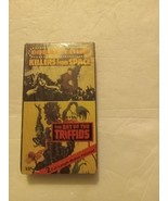 Killers From Space/ The Day of the Triffids (VHS, 1986) Goodtimes Double... - £14.33 GBP