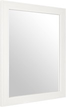 Ruomeng Rectangular Wall Mirror, White, 16 X 20 Inches, For, And Living Room. - £37.50 GBP