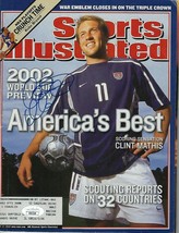 Clint Mathis US Soccer (World Cup) Signed 05/27/02 Sports Illustrated SI... - $39.55