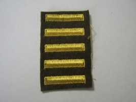 WW2 US ARMY OVERSEAS SERVICE BARS 5 BARS 2 YEARS 6 MOS SERVICE UNUSED NO... - €5,96 EUR