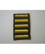 WW2 US ARMY OVERSEAS SERVICE BARS 5 BARS 2 YEARS 6 MOS SERVICE UNUSED NO... - €5,93 EUR