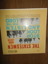 The Statesmen Quartet  &quot;Stop,Look and Listen...&quot;  Southern Gospel 1961  lp - £7.78 GBP