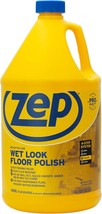 Zep Wet-Look Floor Polish - 1 Gallon Zuwlff128 - Long Lasting Shine - $818.85 MXN