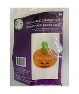 New Inflatable Character Pumpkin Orange 13.5x15 New Halloween - £5.78 GBP