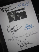 The Doors Signed Movie Film Screenplay Script Autograph X7 Oliver Stone Val Kilm - £14.93 GBP