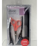 HAIR CUT KIT W/ FREE SHAMPOO CAPE BARBER HAIR STYLING SHEARS HAIR CLIPS ... - $10.29