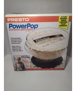 Presto PowerPop Microwave Popcorn Popper 04830 Orville Redenbacher+Conce... - $12.86