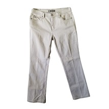 Levi&#39;s 505 Jeans 12M Light Grey Beige 32x29  Straight Leg Jean Pants - $24.94