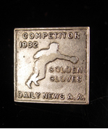 1932 Boxing Glove A.A. medal - antique Dieges &amp; Clust Golden gloves pin ... - £99.55 GBP