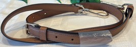 Kate Spade Leather Crossbody Strap Replacement Adjust Removable British Tan Brn - £26.55 GBP