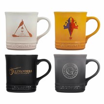 Le Creuset Harry Potter Collection Magical Mug Set Of 4 Stoneware 400ml - £125.28 GBP