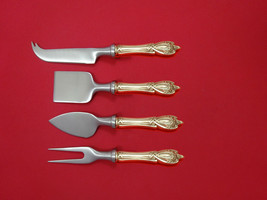 Monticello by Lunt Sterling Silver Cheese Serving Set 4pc HHWS  Custom - £273.00 GBP