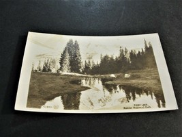 Fairy Lake, Rainier National Park, Washington - AZO, Real Photo Postcard. - £15.69 GBP