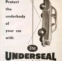 1954 3M Underseal Earls Court Motor Show Advertisement Automobilia DWPP11 - $24.99