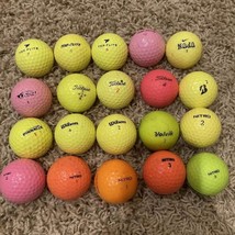100 Mint Condition COLORED Golf Balls - FREE SHIPPING - AAAAA - 5A - £69.98 GBP