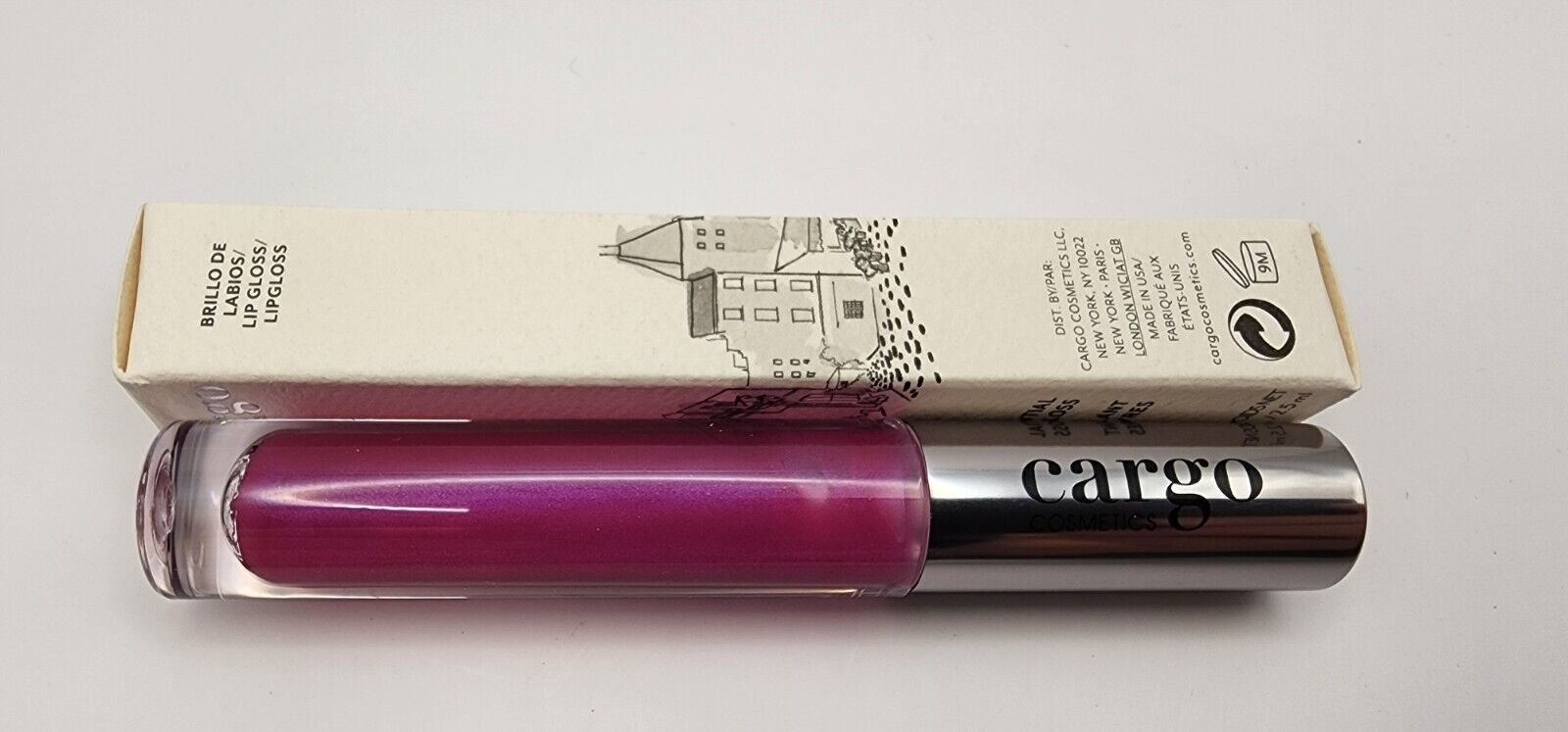 CARGO COSMETICS - ESSENTIAL LIP GLOSS - LG-01 - VIENNA - 0.08oz - $9.99