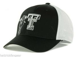 Texas Red Raiders Top of the World NCAA Trapped One Fit Cap Hat  OSFM - £15.00 GBP
