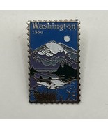 USPS Stamp Lapel Pin Washington State 1889 Collectible - $10.00