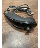 Nintendo Wii OEM Nunchuck Controller Authentic Official Black Tested Works - $15.42 CAD