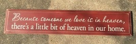 SC8050B - Someone&#39;s in Heaven Sign - £28.20 GBP